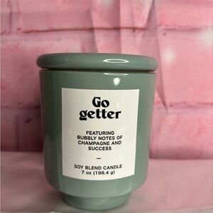 Green Soy Blend Candle - Go Getter
